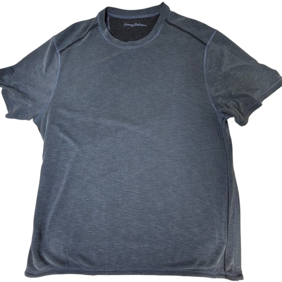 Tommy Bahama Blue Short Sleeve Tee. See Mesurements. No Tag. May Be A Large - Picture 1 of 7